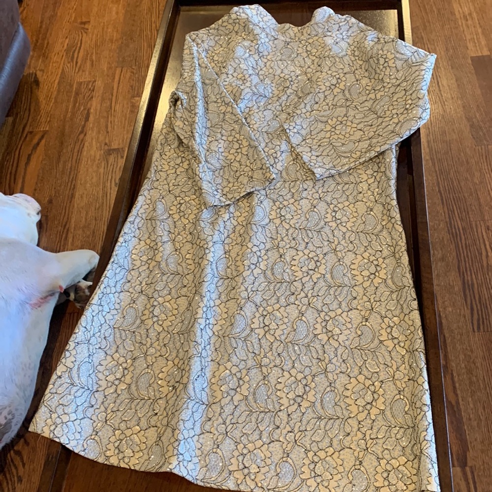 Dress-Gold -shimmer